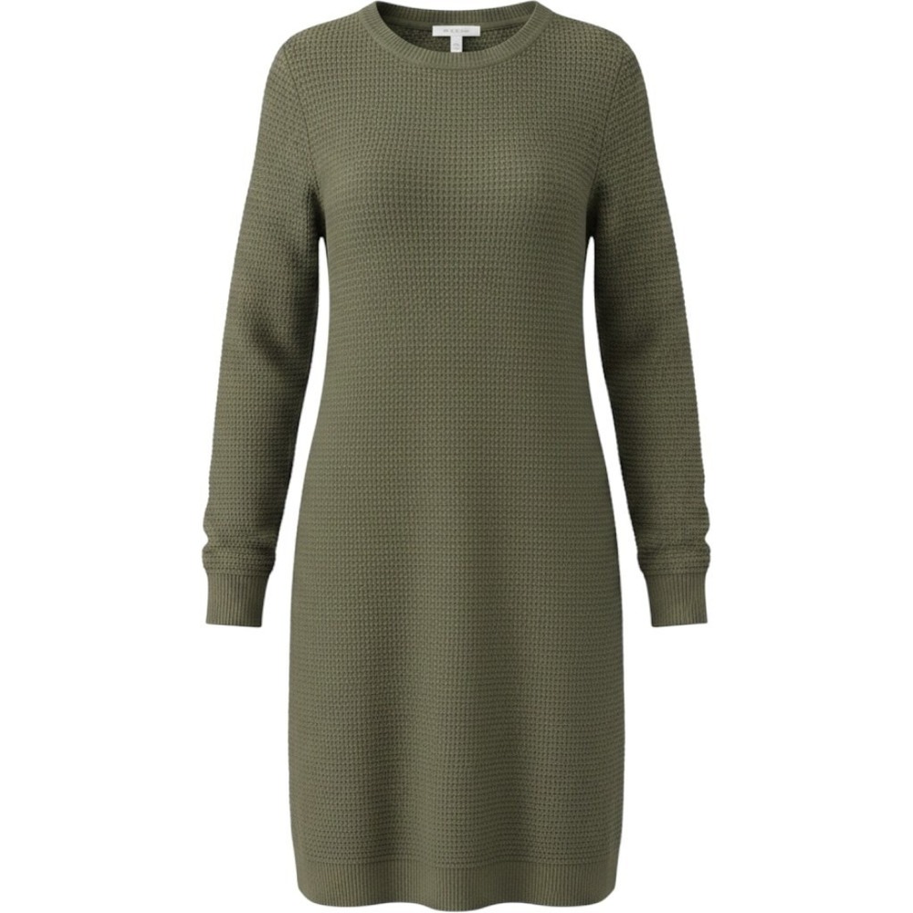 A New Day Sweater Dress Womens XXL 2X Green Long Sleeve Knit Tunic